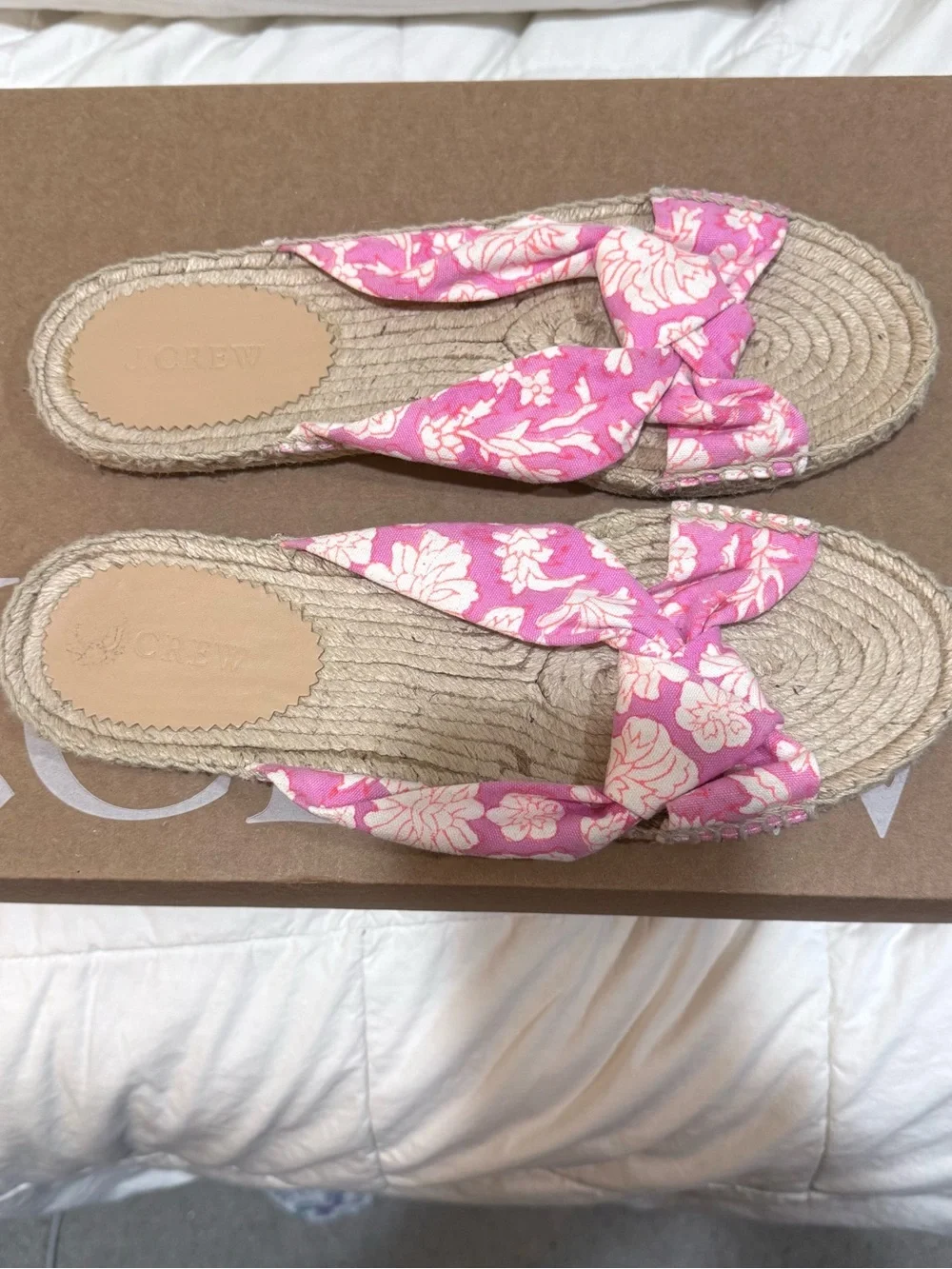 J. Crew slip espadrille