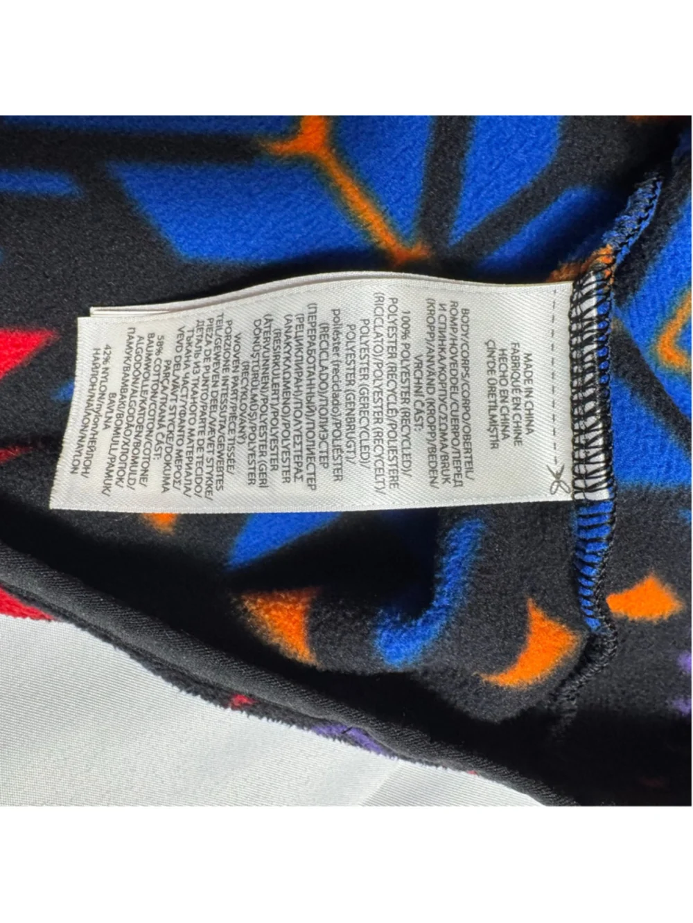 Men's Polo Ralph Lauren Fleece Pullover Sweater XL Black Red Blue Patterned