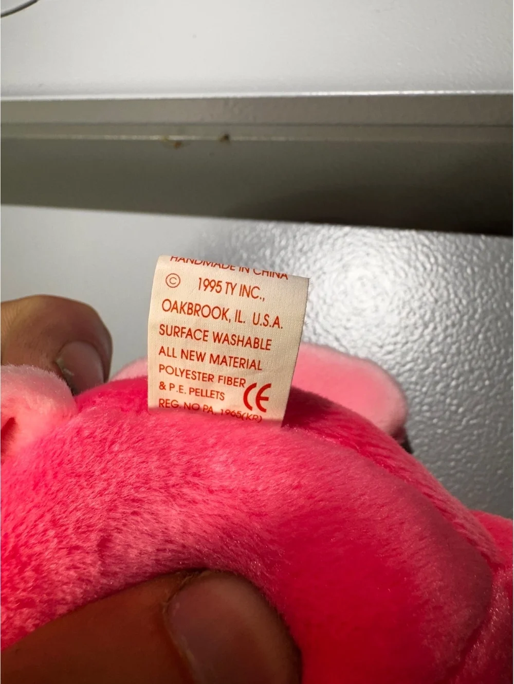 TY Beanie Baby Pinky