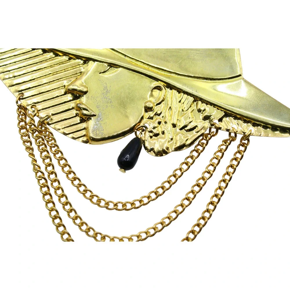 Vintage statement pin
