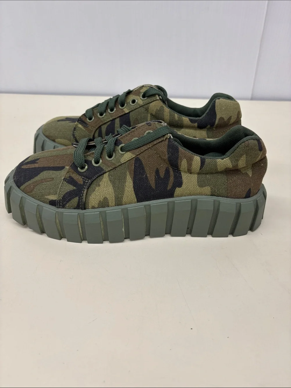 No brand stylish olive