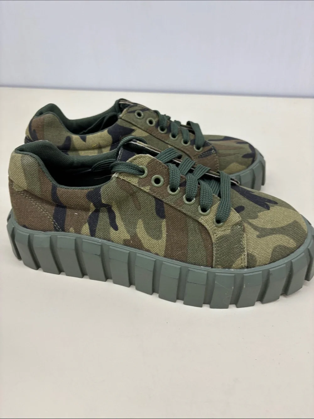 No brand stylish olive