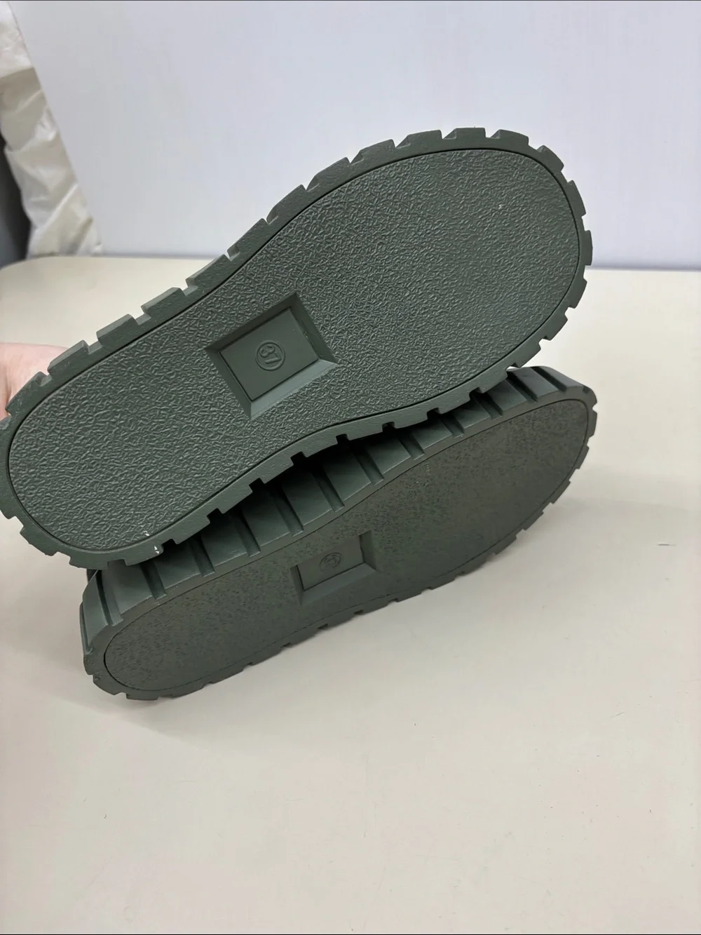 No brand stylish olive