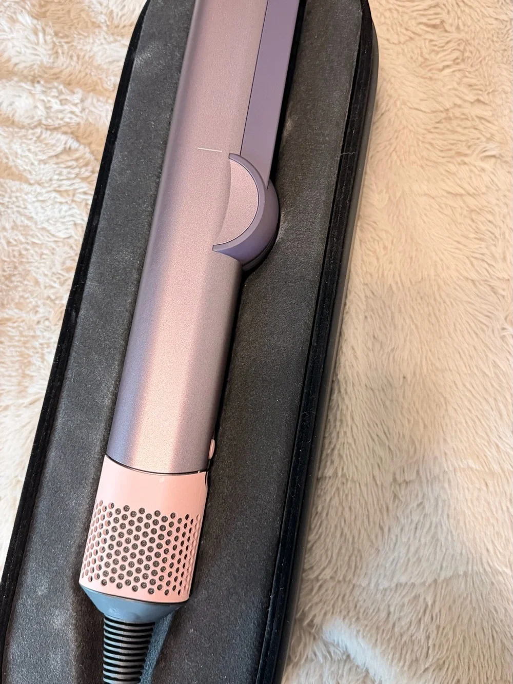 Dyson Limited Edition Airstrait™ Wet-to-Dry Straightener in Jasper Plum with box