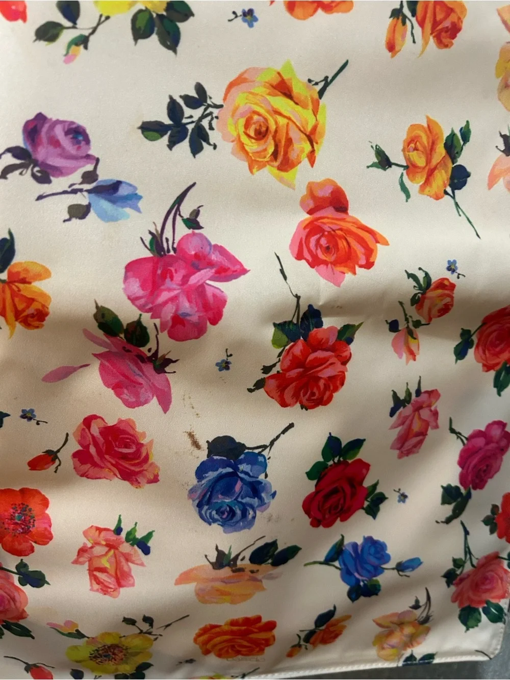 Floral Print Bando laptop case/bag 15inch