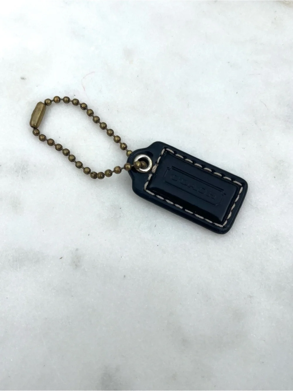 Coach mini patent