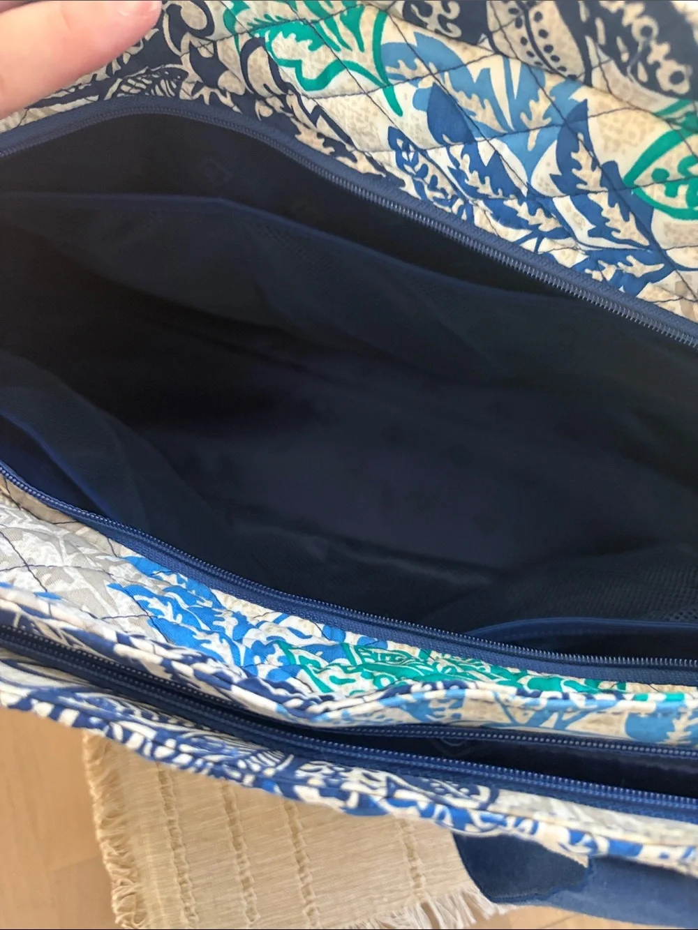 Vera Bradley zip more both