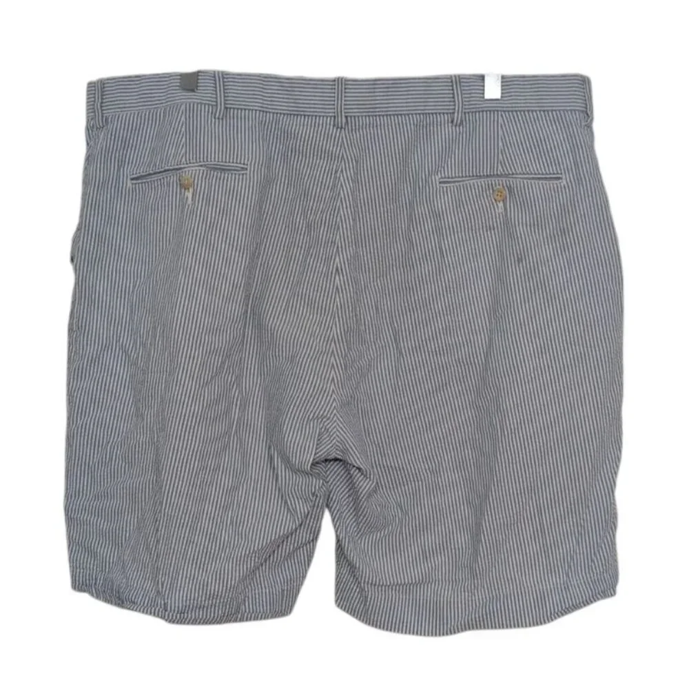 Polo Ralph Lauren Seersucker Stripe Shorts Mens Size 42 Blue Preppy Casual