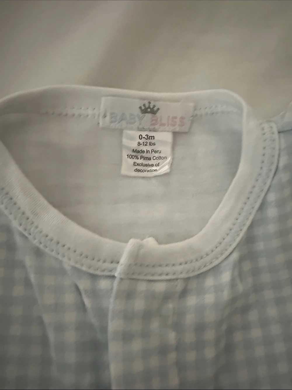 Baby Bliss light blue