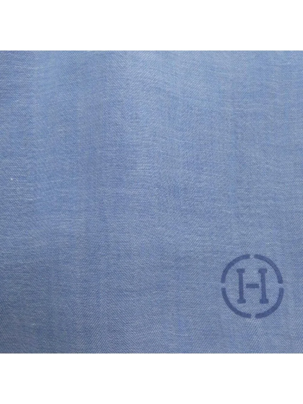 Hermes Stole Scarf White