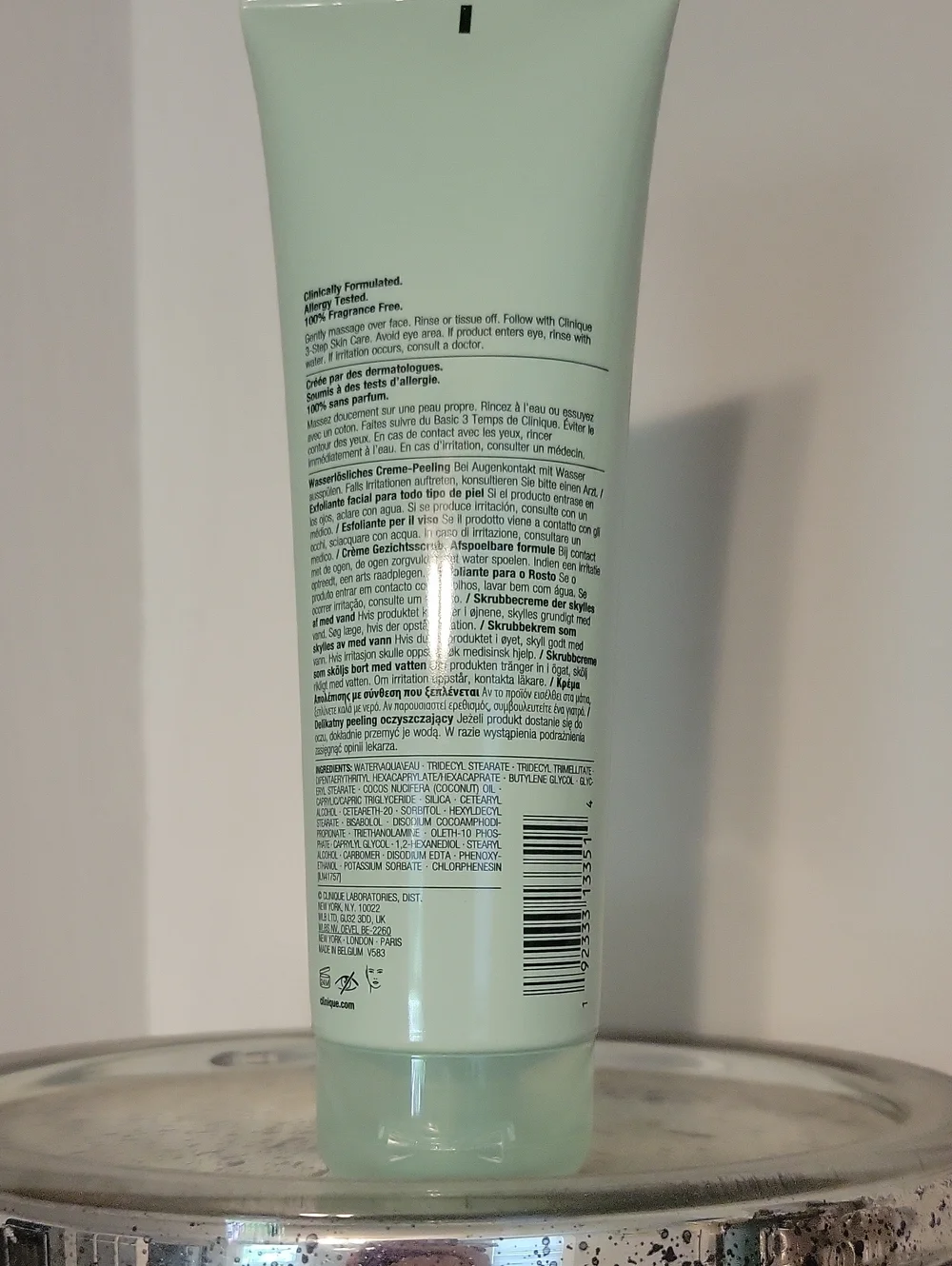 Clinique rinse off