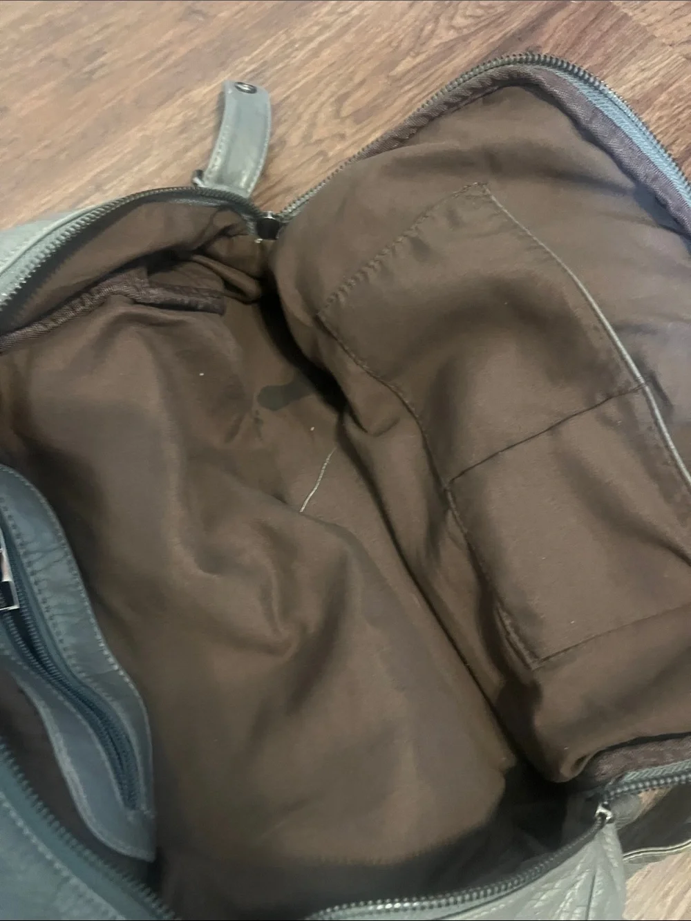 Source Unknown Grey Studded Women’s Backpack