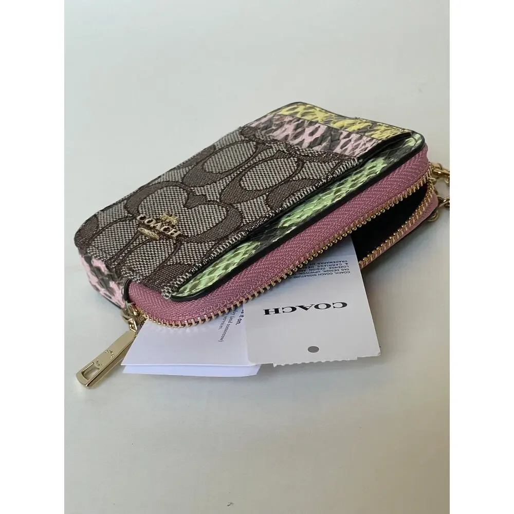 Coach zip card