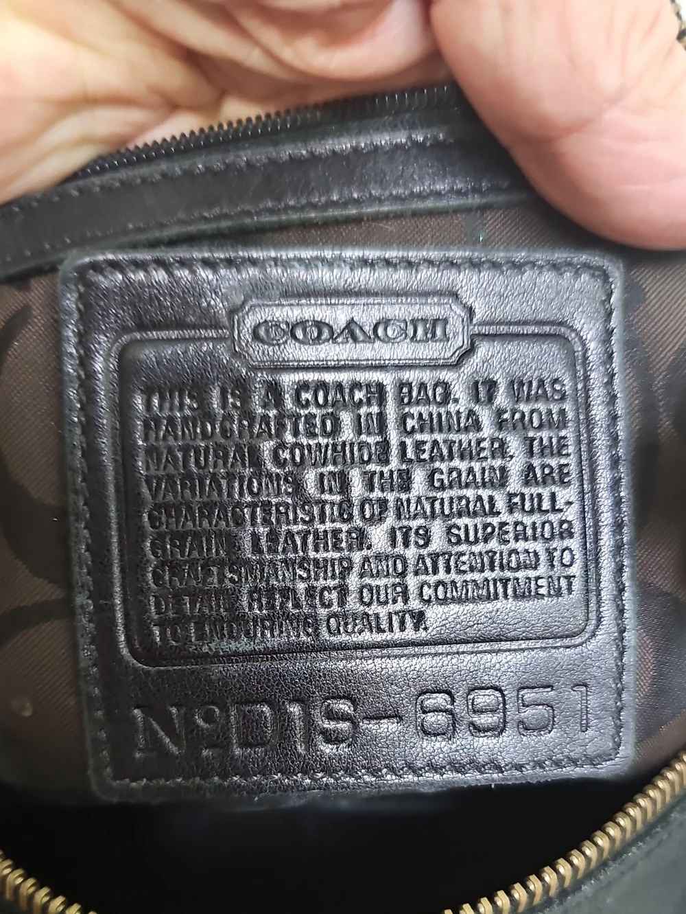 Coach 6951 vintage