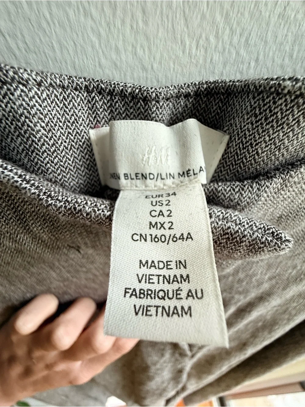 H&M lightweight grey