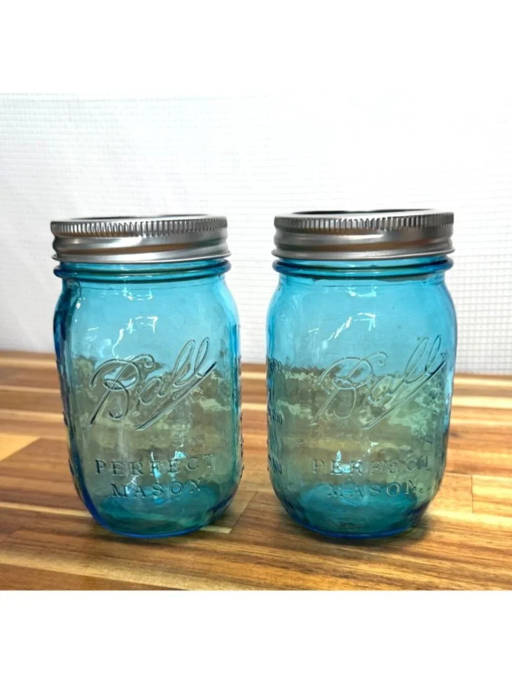 Set of 2 Blue Ball 