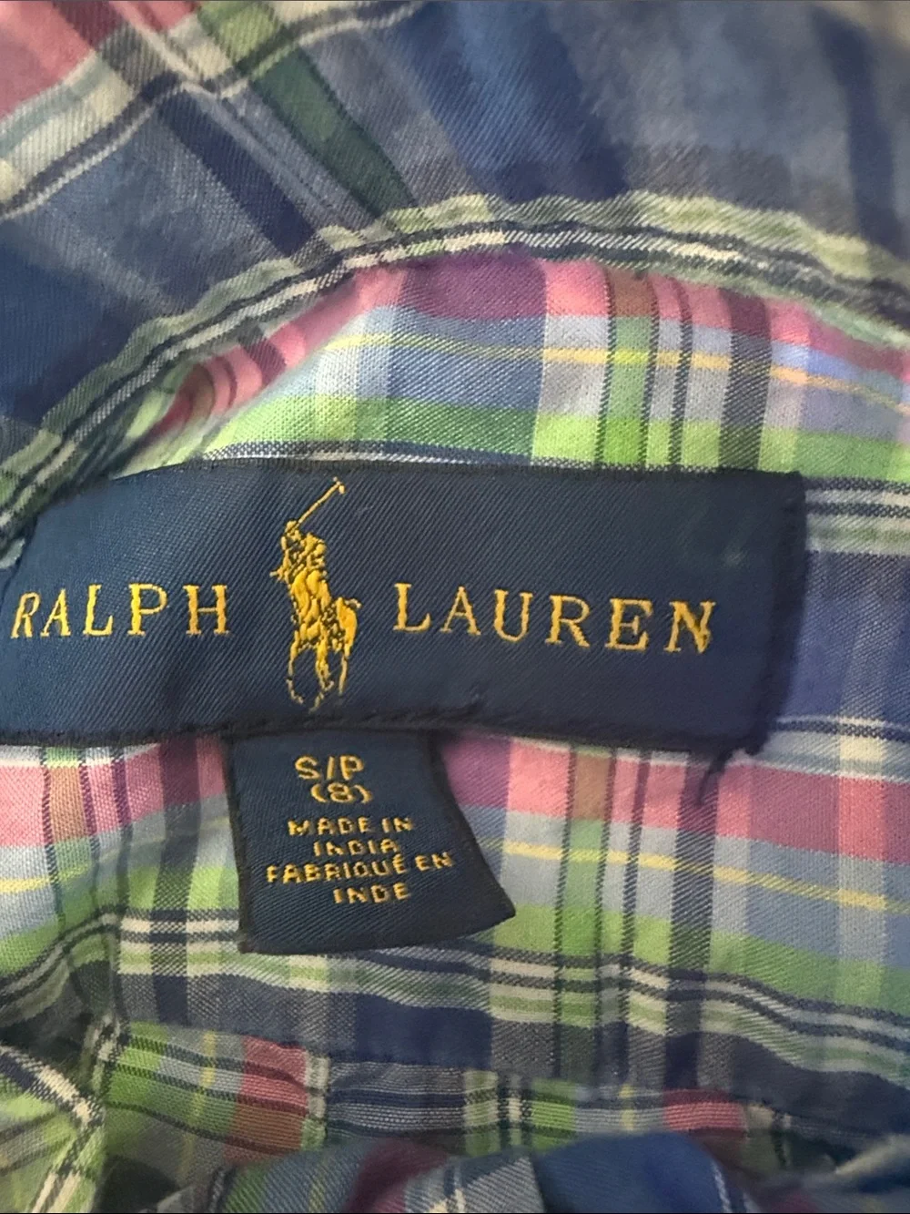 Ralph Lauren classic button