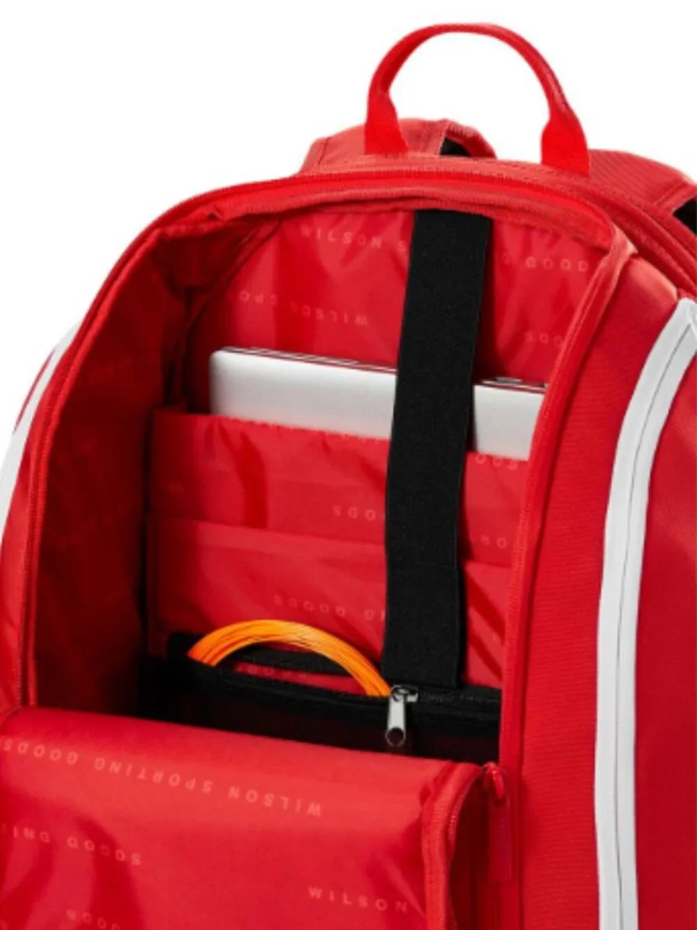 WILSON 2025 Super Tour Red Tennis Racket Bag