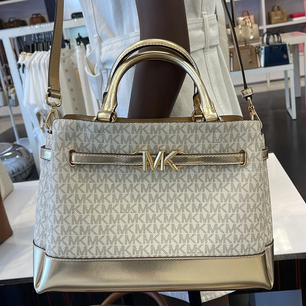 Michael Kors belted graphic