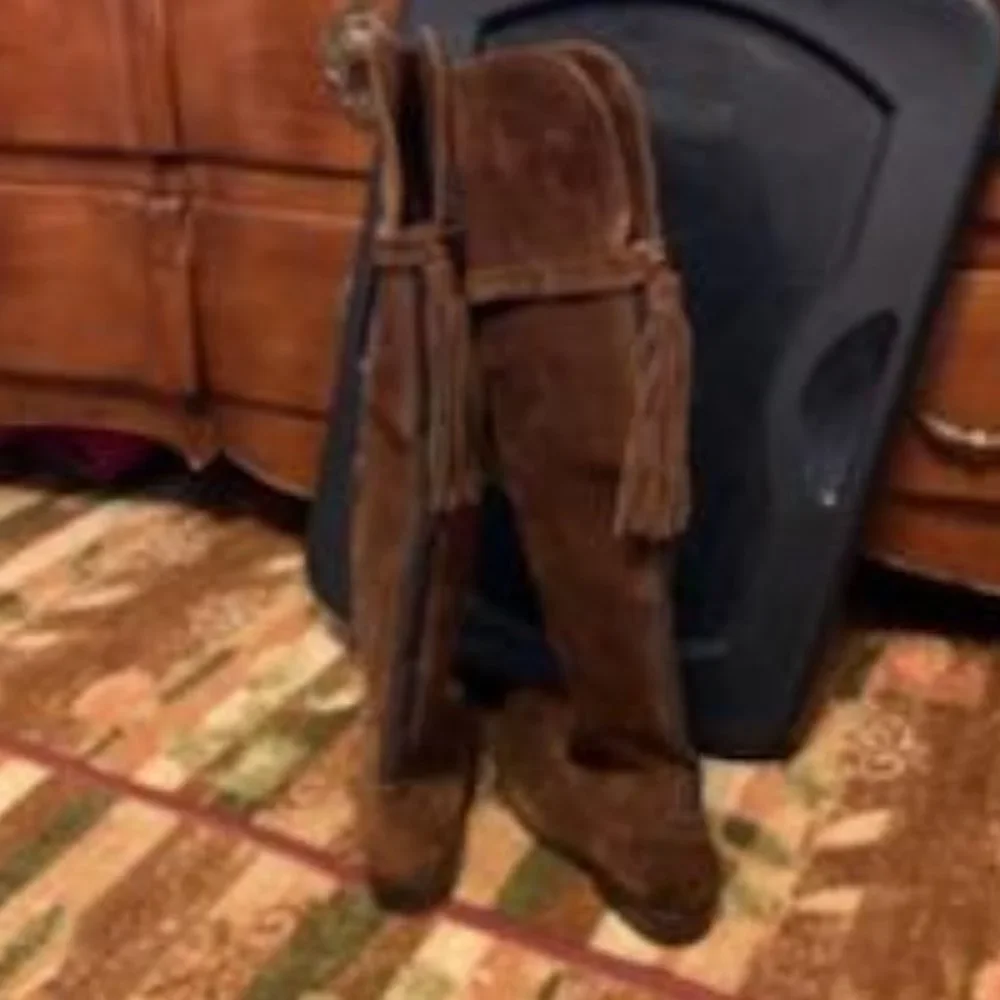 Frye Molly Suede Over the Knee Boot