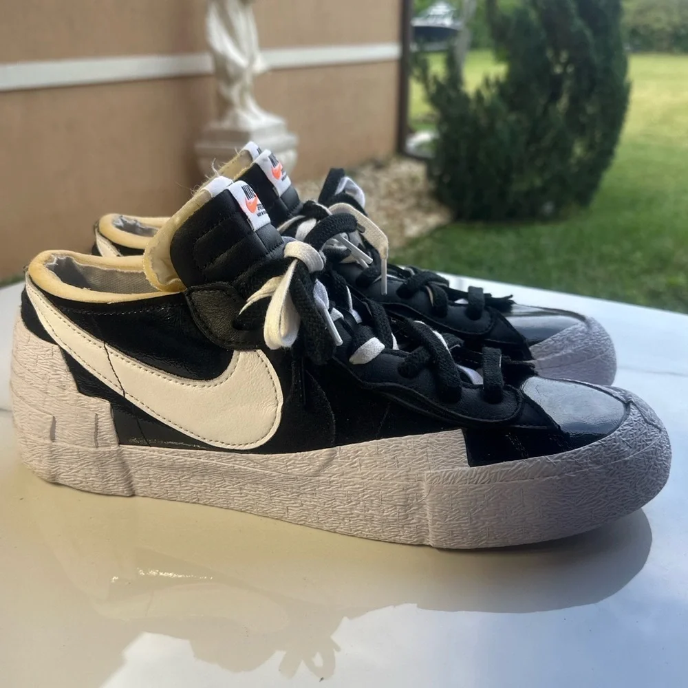 Sacai x Nike Blazer Low Low Top Sneakers