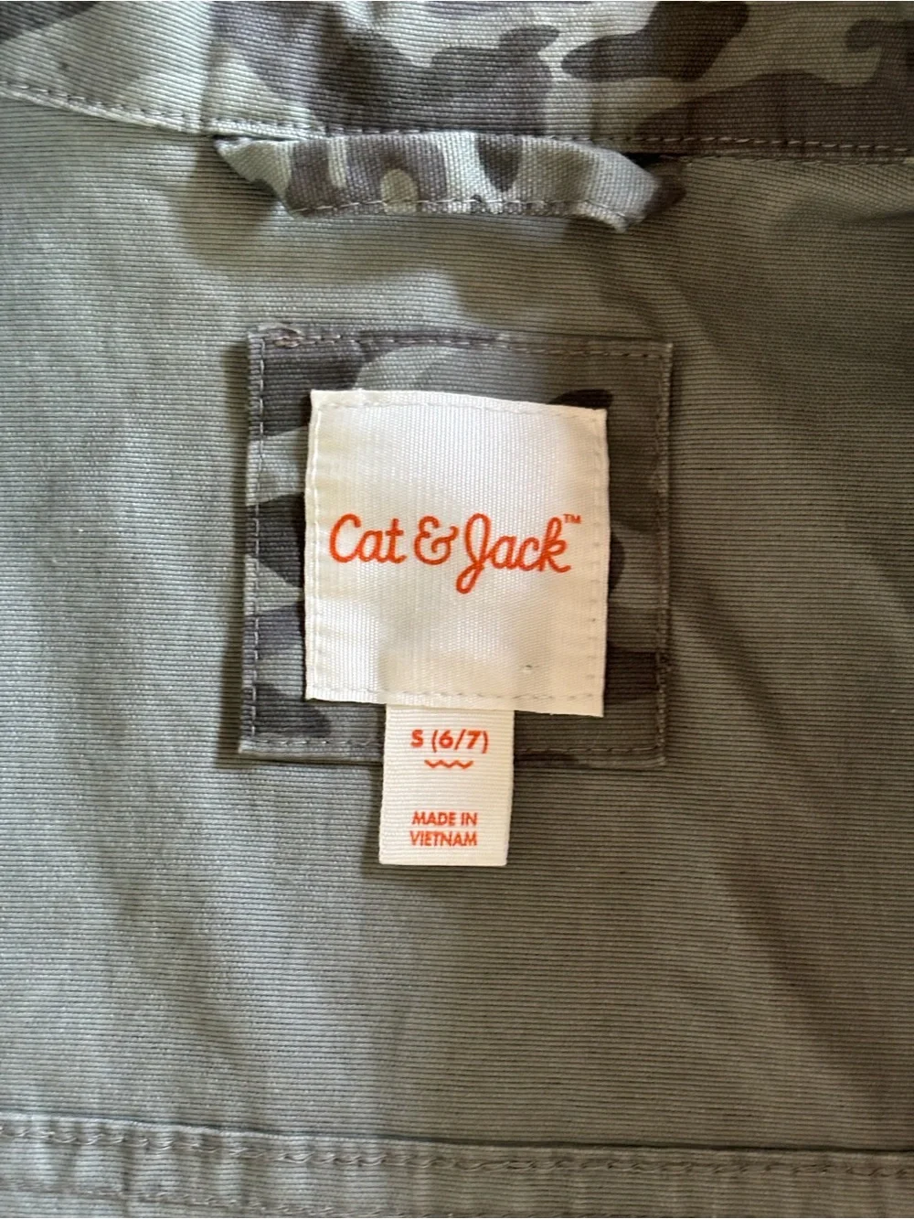Cat & Jack classic camo