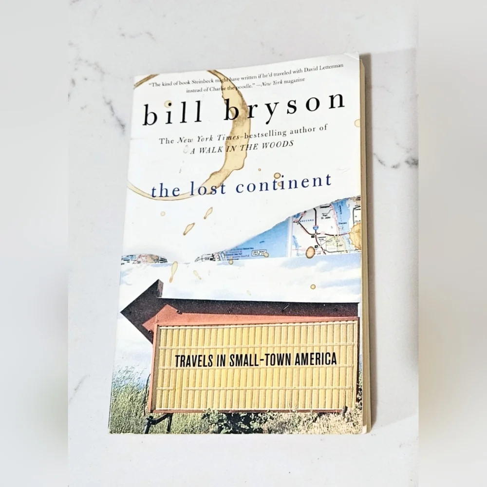 BOGO Bill Bryson The Lost Continent Novel