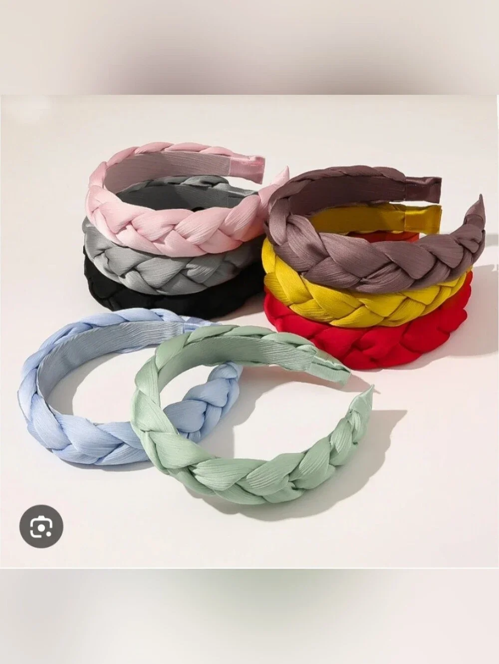 Boutique Luxury Braided Satin Headband