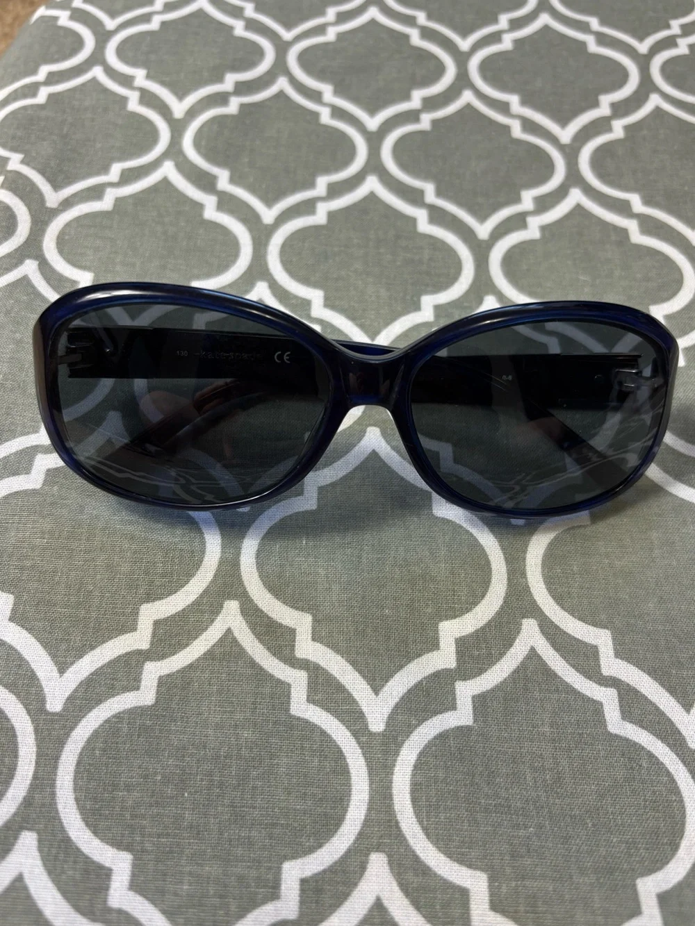 Kate Spade Sunglasses Rx Prescription Frames Only (Navy Blue)