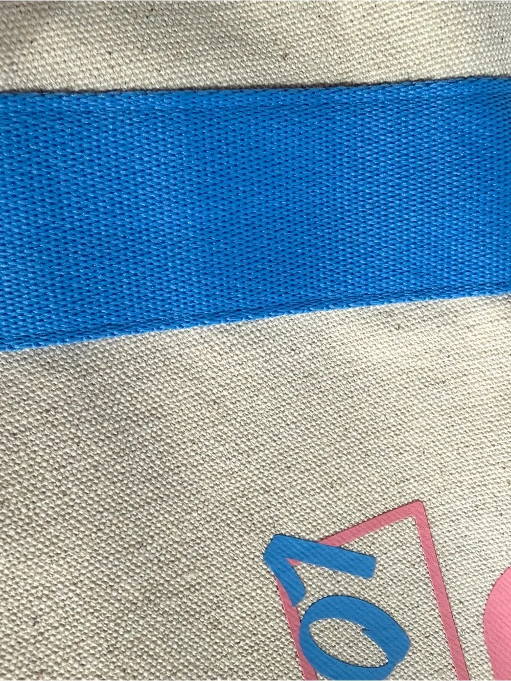 PINK Victorias Secret canvas tote