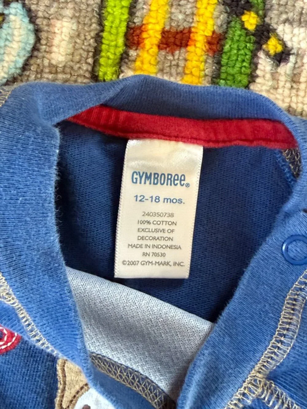 Gymboree vintage 2007