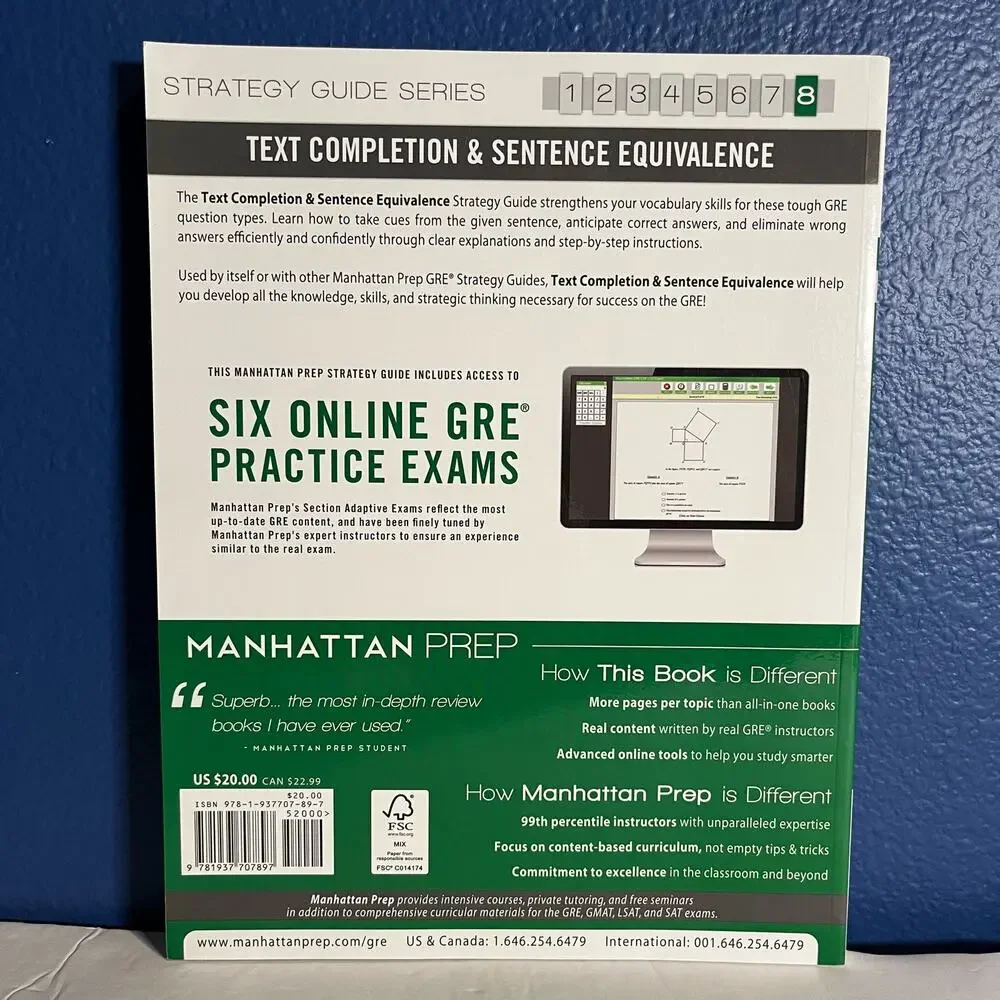 Manhattan Prep Publishing; good please