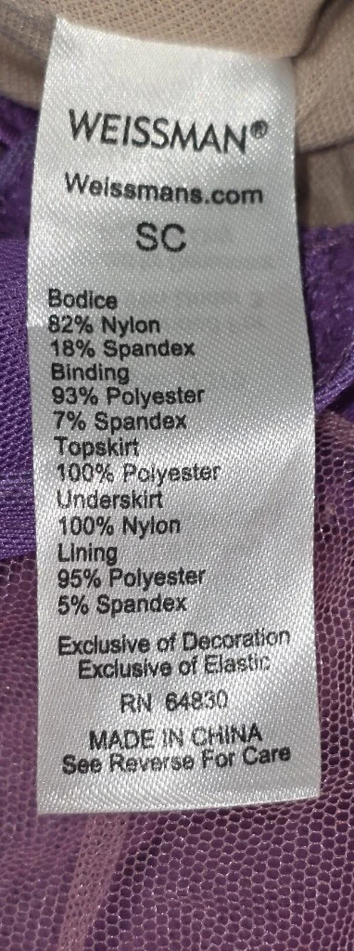 Weissman 5% spandex child