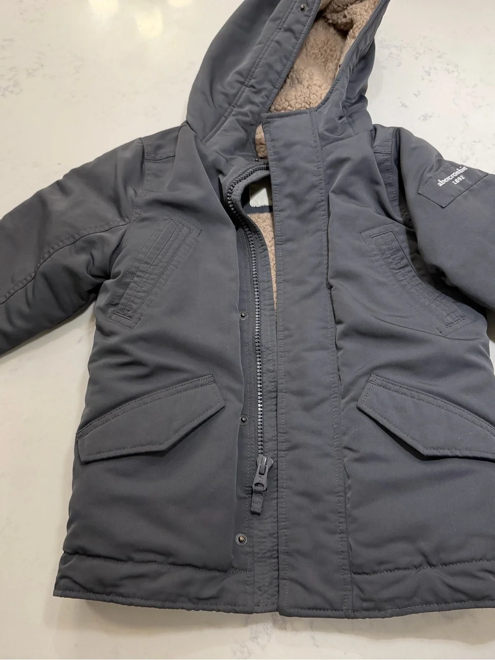 abercrombie kids warm hooded
