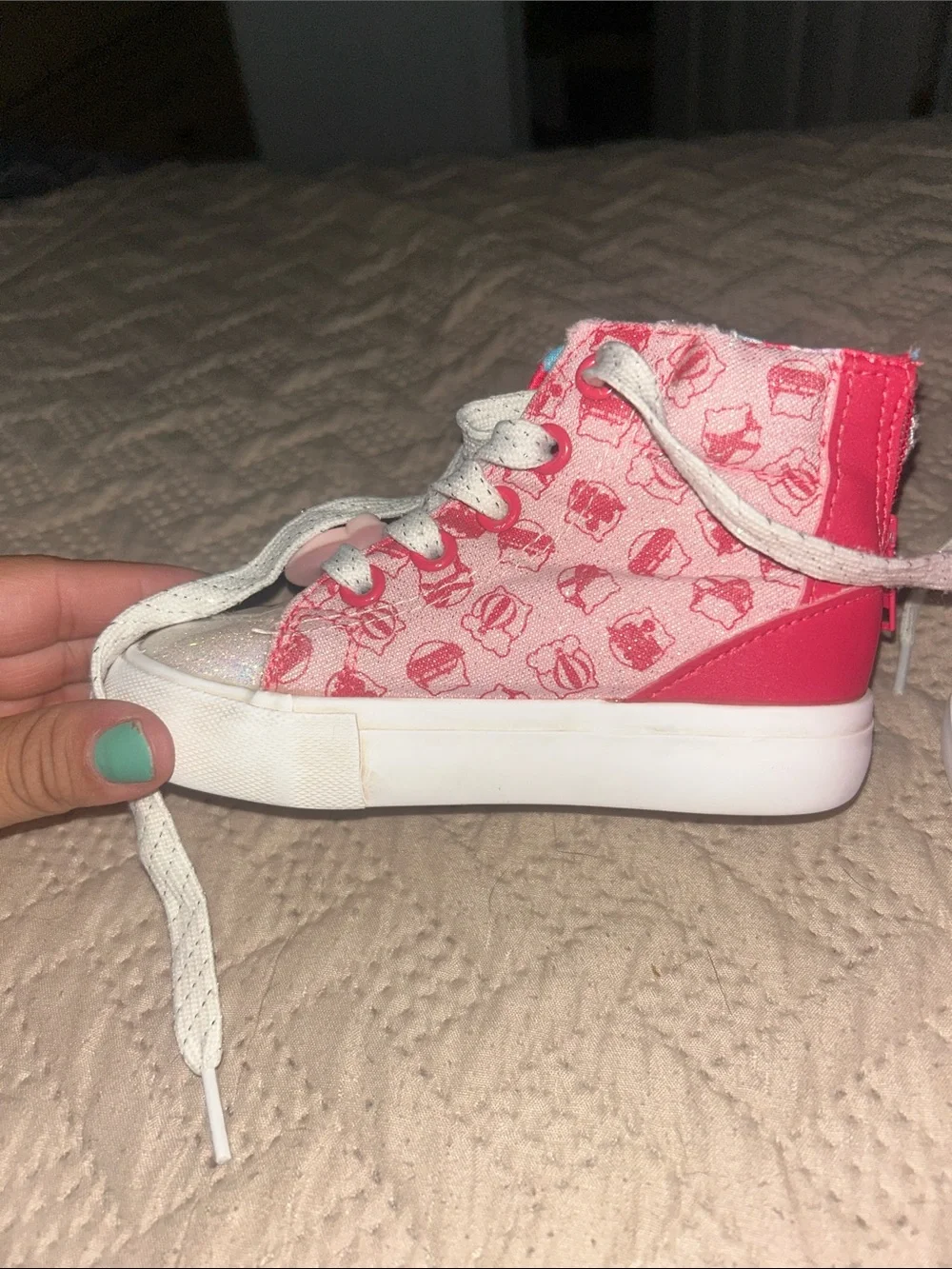 Kids Gabby Dollhouse High-Top Sneakers