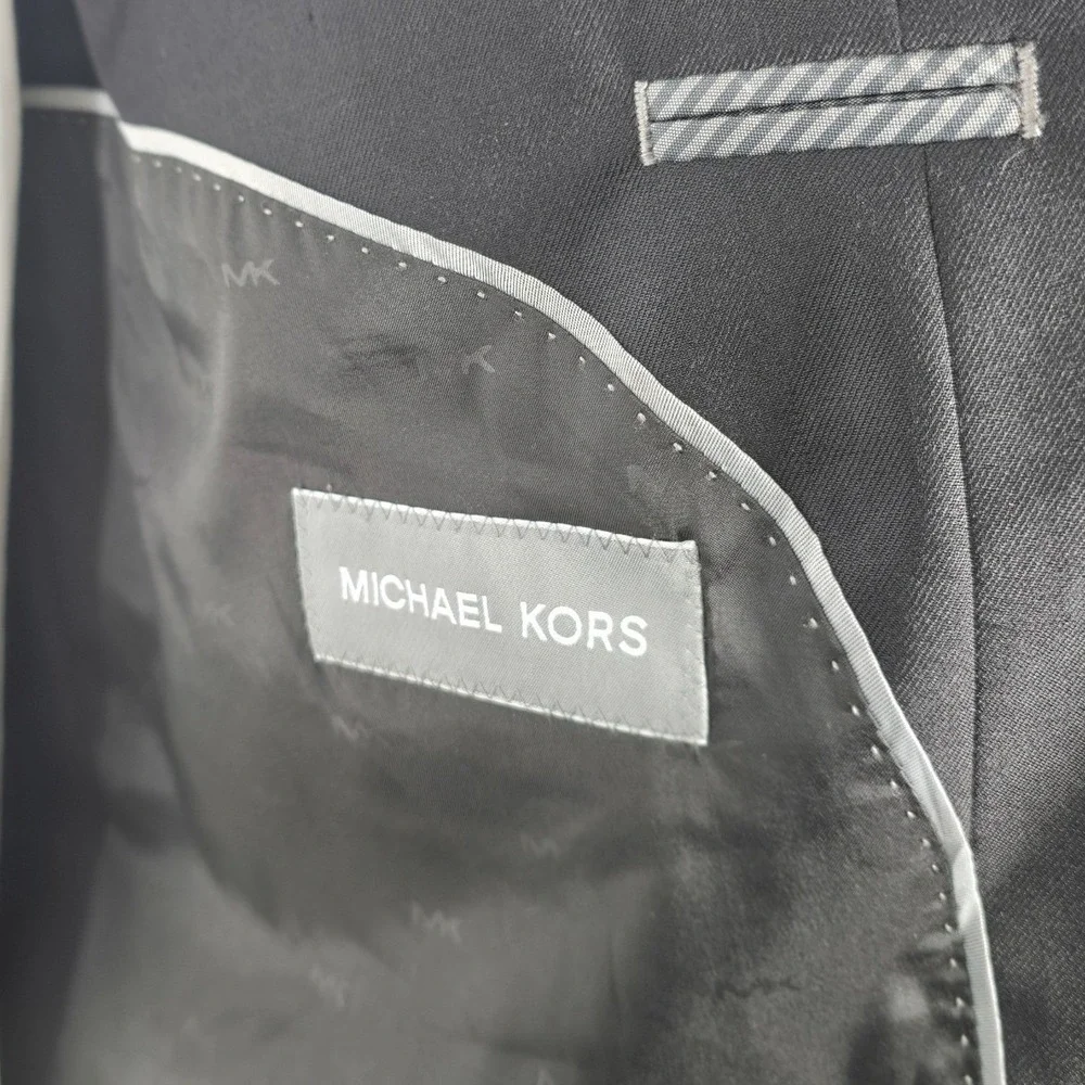 Michael Kors breasted pattern lapel