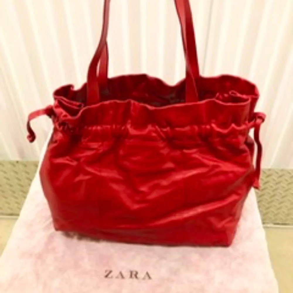 Zara real leather
