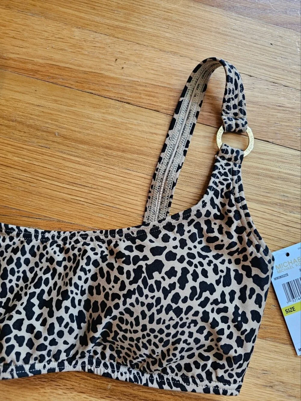 NWT Michael Kors Leopard Print Bikini Set