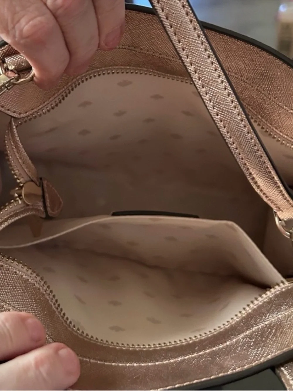 kate spade glittery rose