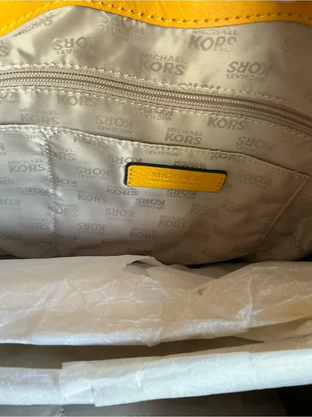 Michael Kors comfortable brass gold