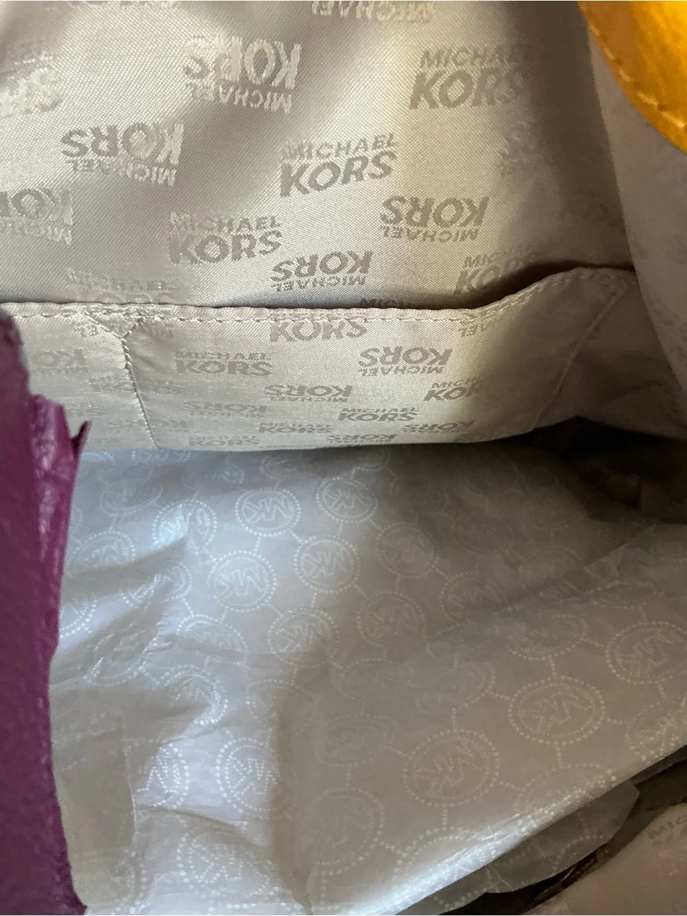 Michael Kors zip detail