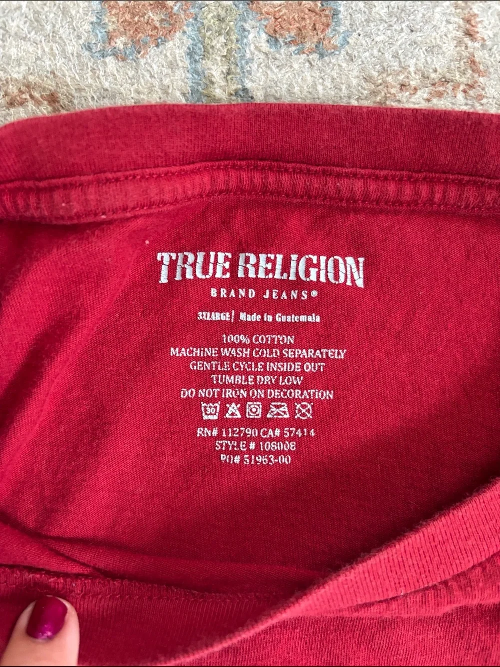 True Religion classic crew