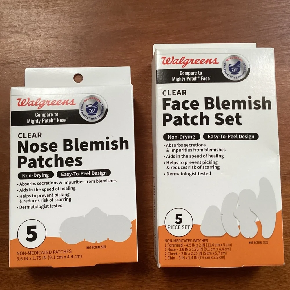 walgreens clear face