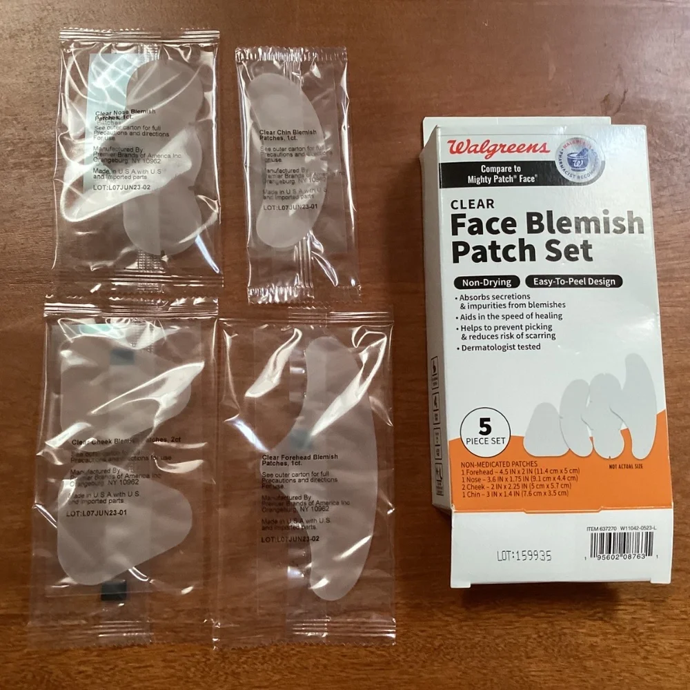 walgreens clear face