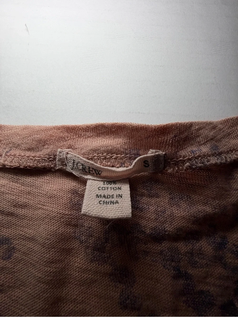 J. Crew soft peach