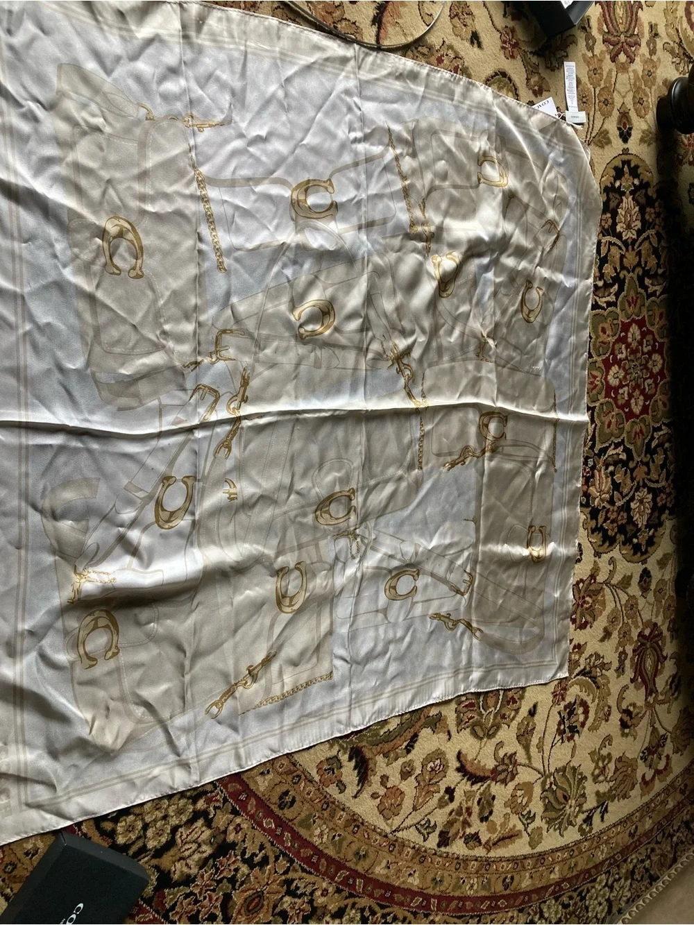 Coach silk scarf