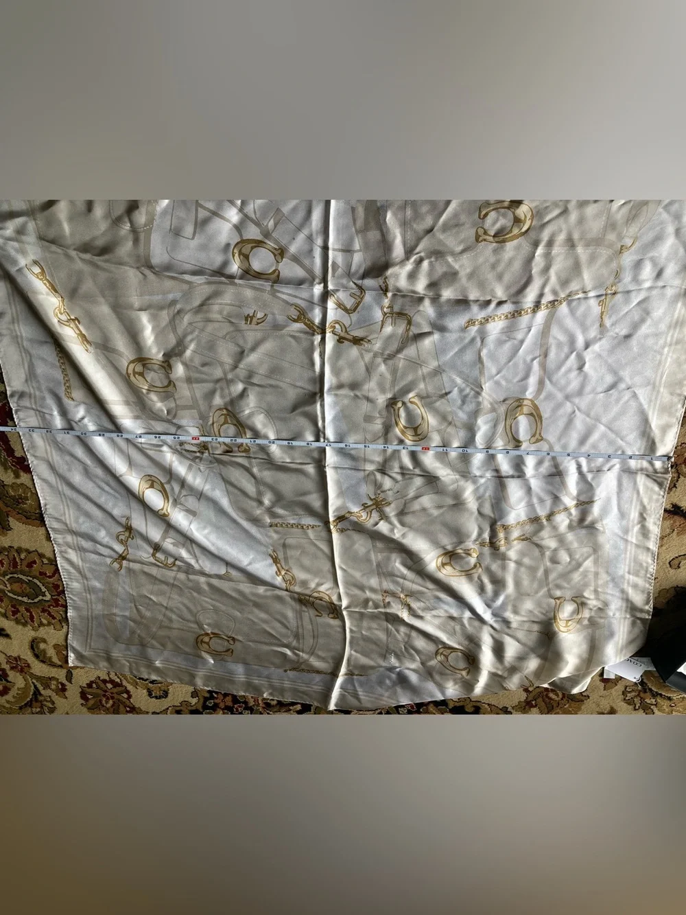 Coach silk scarf