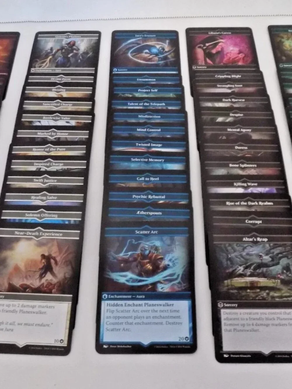 Magic the Gathering Arena of the Planeswalkers 60 Spell Cards REPLACEMENT Pieces