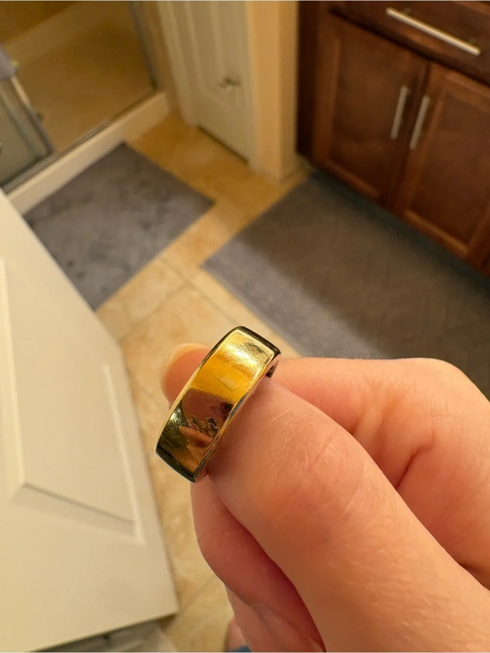 Oura Ring Gen 3 Gold Smart Ring - Size 7