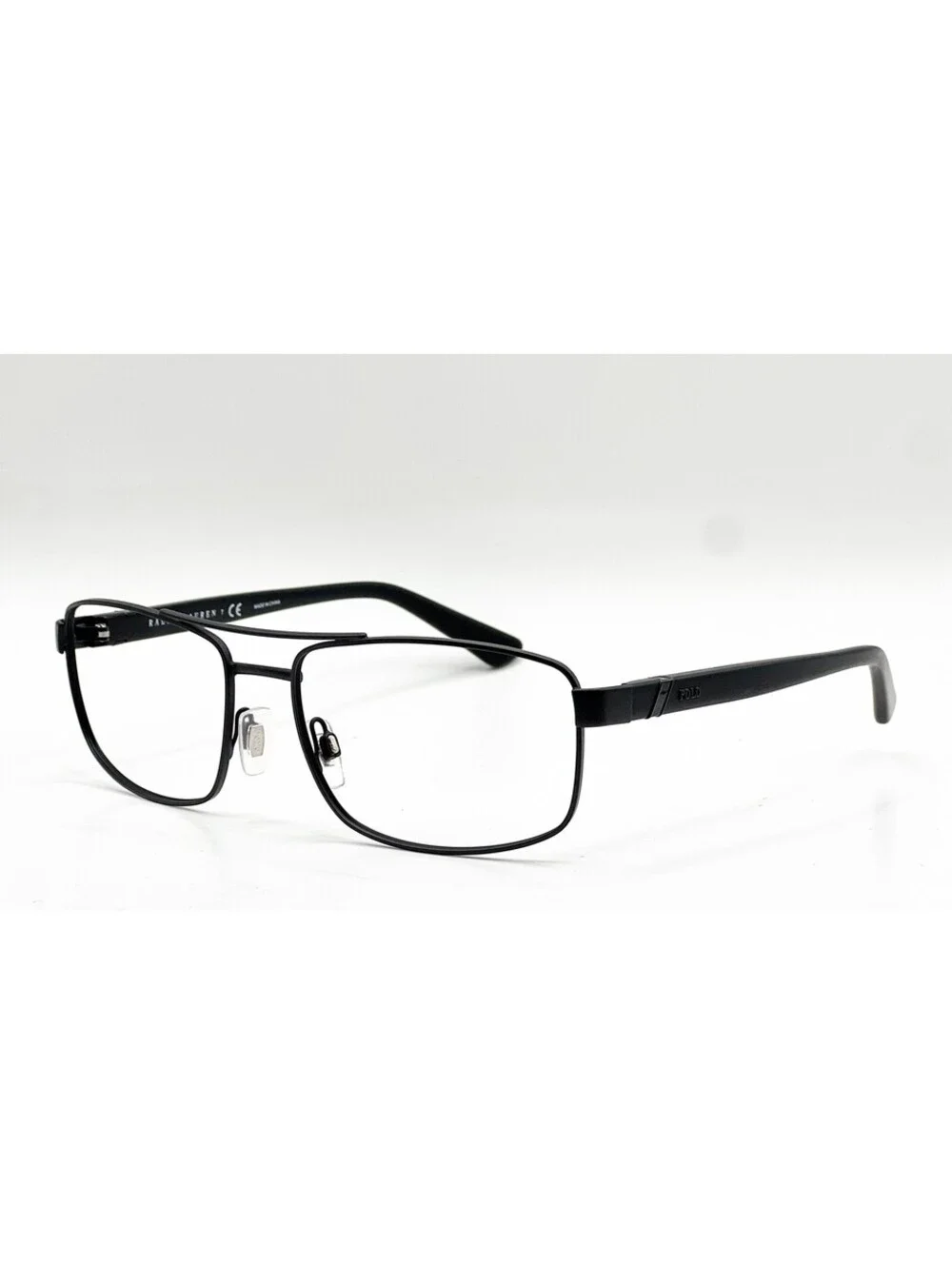 Ralph Lauren PH 3086 9038 71 Black Rectangle Authentic Eyeglass Frames 58-17-140